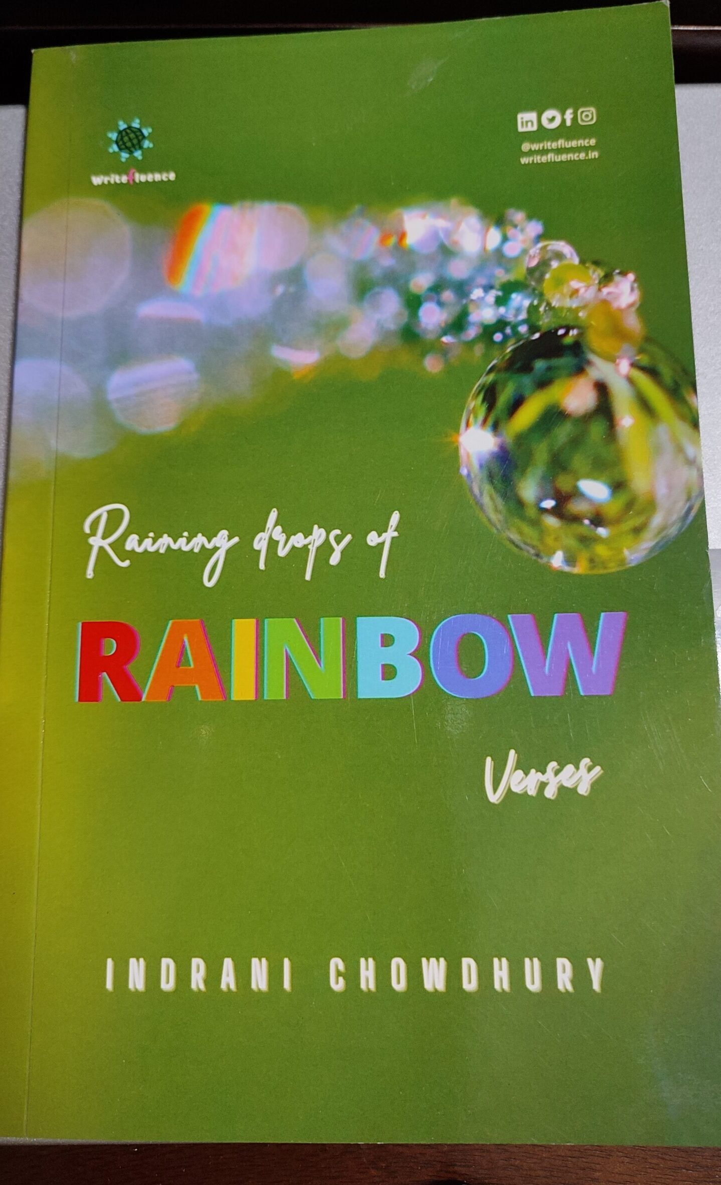 Raining Drops of Rainbow Verses