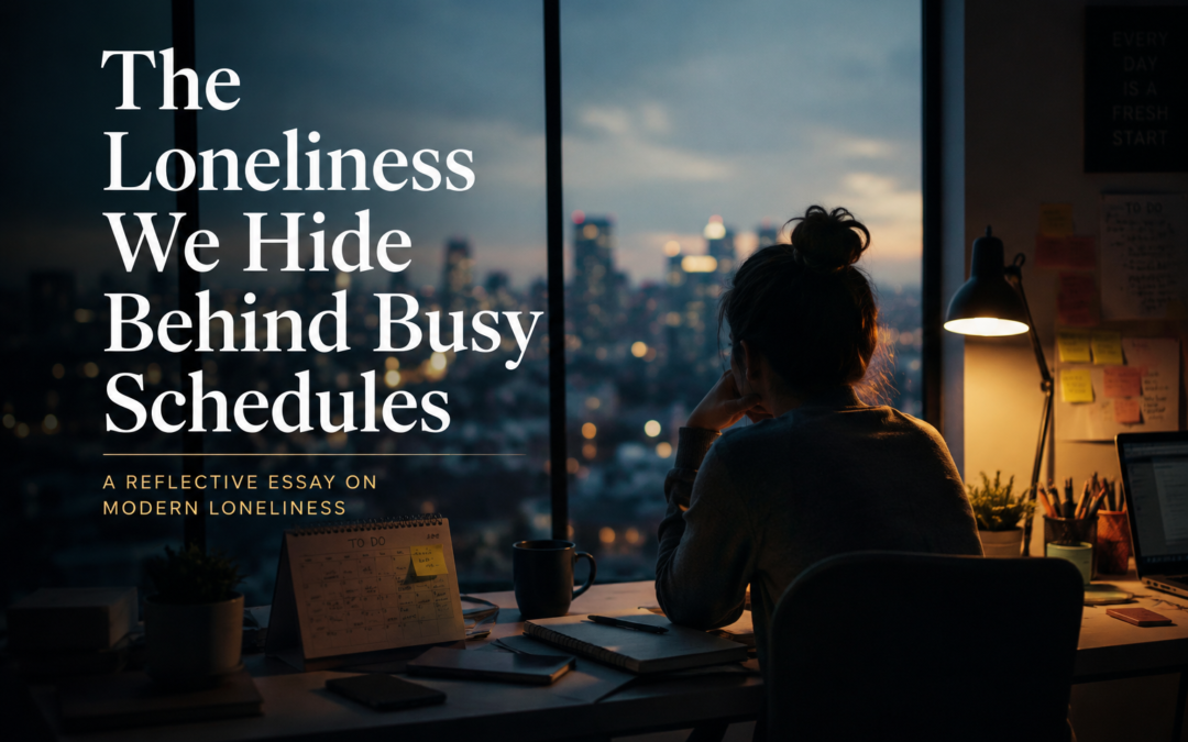 The Loneliness We Hide Behind Busy Schedules: Understanding Modern Loneliness